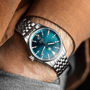Second Hour Fusion Mk1 Watch with Petrol Dial #SEC-HOU-22