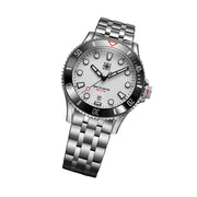 Second Hour Gin Clear Mk3 Watch with White Dial #SEC-HOU-23