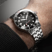 Second Hour Gin Clear Mk3 Watch with Black Dial #SEC-HOU-24