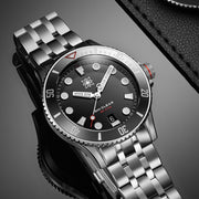 Second Hour Gin Clear Mk3 Watch with Black Dial #SEC-HOU-24