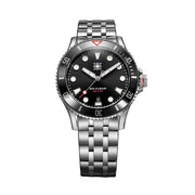 Second Hour Gin Clear Mk3 Watch with Black Dial #SEC-HOU-24
