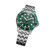 Second Hour Gin Clear Mk3 Watch with Green Dial #SEC-HOU-25