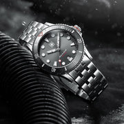 Second Hour Gin Clear Mk3 Watch with Anthracite Dial #SEC-HOU-26