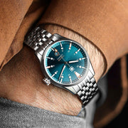 Second Hour Fusion Mk1 Watch with Denim Fire Dial #SEC-HOU-27