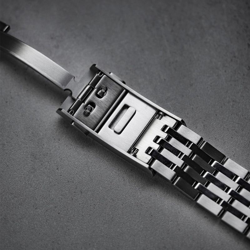 Second Hour Fusion Mk1 Watch with Denim Fire Dial #SEC-HOU-27