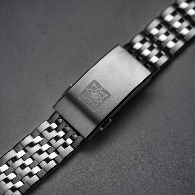 Second Hour Fusion Mk1 Watch with Denim Fire Dial #SEC-HOU-27