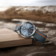Second Hour Fusion Mk1 Watch with Denim Fire Dial #SEC-HOU-27