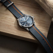 Second Hour Fusion Mk1 Watch with Denim Fire Dial #SEC-HOU-27