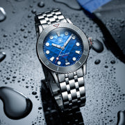 Second Hour Gin Clear Mk3 Watch with Mosaic Dial #SEC-HOU-28