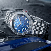 Second Hour Gin Clear Mk3 Watch with Mosaic Dial #SEC-HOU-28