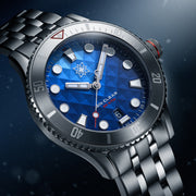 Second Hour Gin Clear Mk3 Watch with Mosaic Dial #SEC-HOU-28