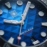 Second Hour Gin Clear Mk3 Watch with Mosaic Dial #SEC-HOU-28