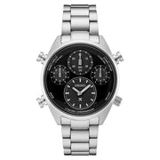 Seiko Prospex Speedtimer Solar 1/100 second Chronograph with Black Dial #SFJ003