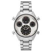 Seiko Prospex Speedtimer Solar 1/100 second Ltd Ed Chronograph with White Dial #SFJ009