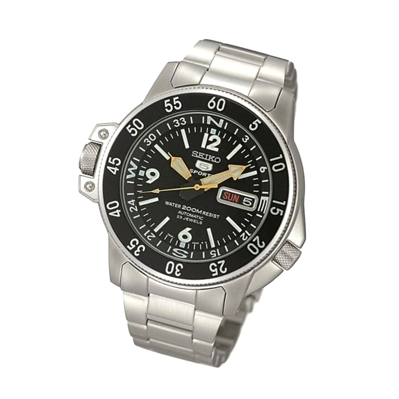 Seiko Sports 5 Land Shark Automatic with Inner Rotating Compass Scale #SKZ211K1