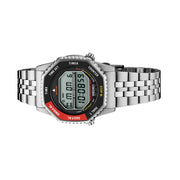 Seiko Rotocall Retro Digital Watch with Red Accents #SMGG19