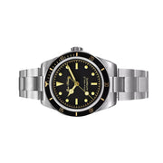 San Martin Automatic Watch with Black and Gilt Dial #SN004-A