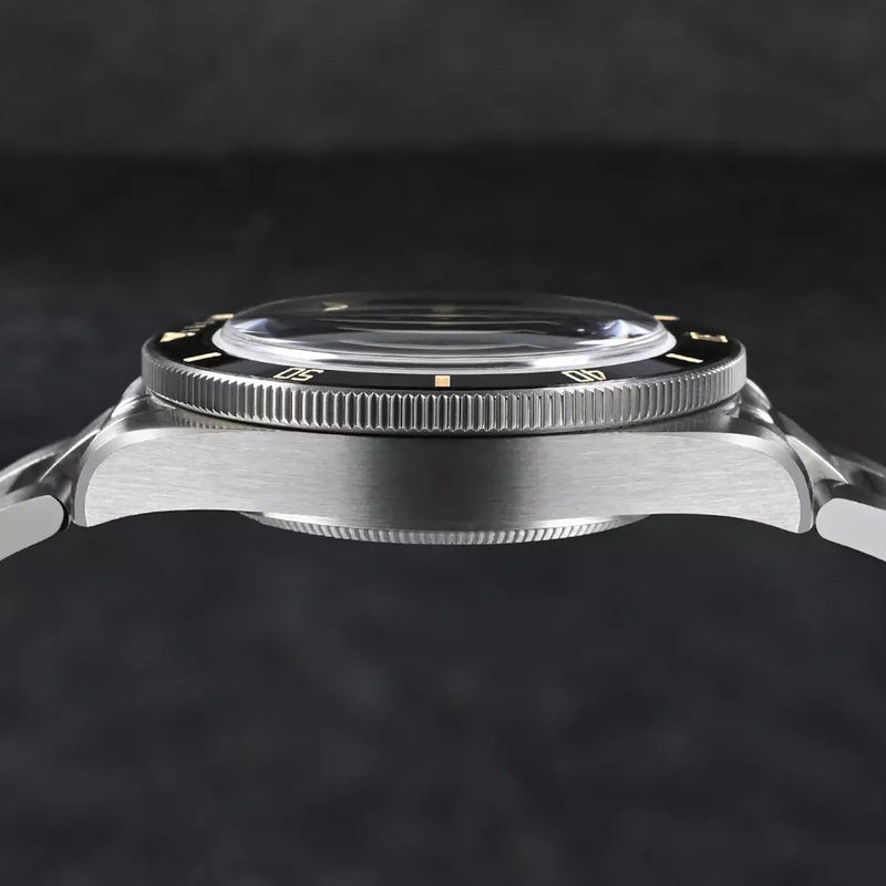 San Martin Automatic Watch with Black and Gilt Dial #SN004-A