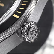 San Martin Automatic Watch with Black and Gilt Dial #SN004-A