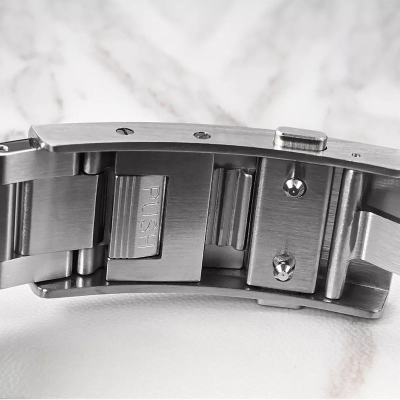 San Martin Automatic Watch with Black and Gilt Dial #SN004-A