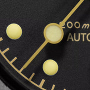 San Martin Automatic Watch with Black and Gilt Dial #SN004-A