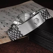 San Martin Automatic GMT Dive Watch with Pepsi Bezel #SN005-A