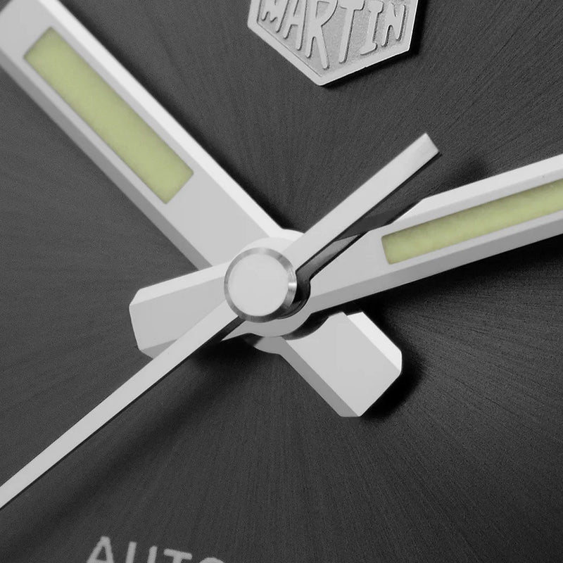 San Martin Automatic Dive Watch with Sunray Grey Dial #SN007-A