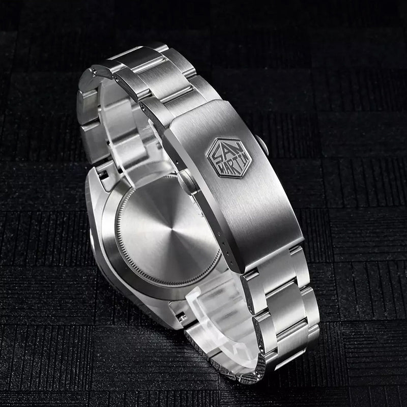 San Martin 38mm Automatic Sport Watch with Blue Gradient Dial #SN0107-A