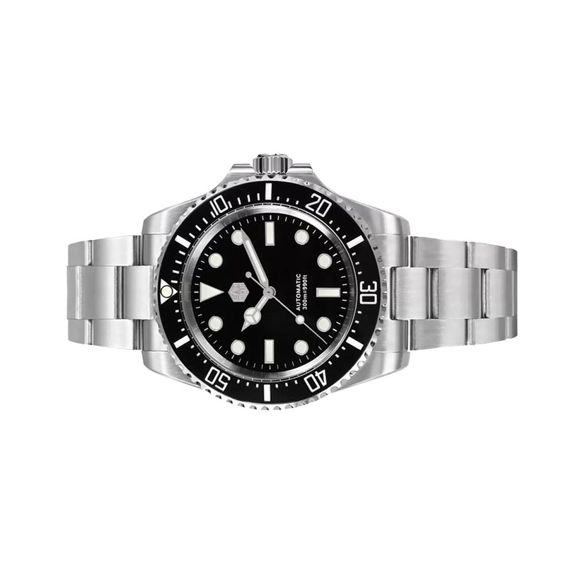 San Martin Automatic Dive Watch with Black Dial #SN0111-A