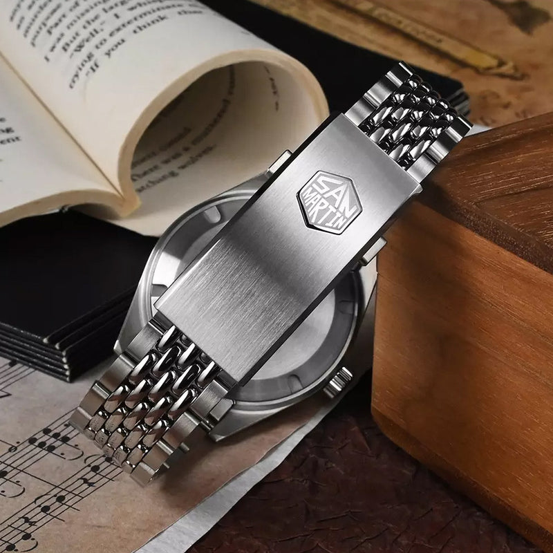San Martin Automatic GMT Dive Watch with Aged Dial #SN0116-B