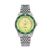 San Martin 39.5mm Automatic Dive Watch with Yellow Dial #SN0116-C