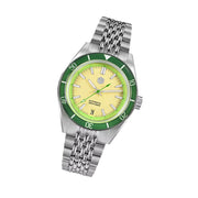 San Martin 39.5mm Automatic Dive Watch with Yellow Dial #SN0116-C
