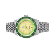 San Martin 39.5mm Automatic Dive Watch with Yellow Dial #SN0116-C