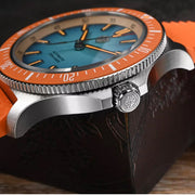 San Martin Automatic Dive Watch with Light Blue Dial #SN0118-A