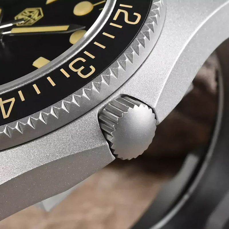 San Martin Automatic Dive Watch with Black Dial #SN0123-A