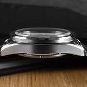 San Martin 39mm Automatic GMT Watch with White Desert Dial #SN0129-A