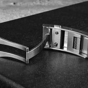 San Martin 39mm Automatic GMT Watch with White Desert Dial #SN0129-A