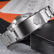 San Martin Automatic GMT Watch with Black Aventurine Dial #SN0129-B
