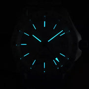 San Martin Automatic GMT Watch with Black Aventurine Dial #SN0129-B