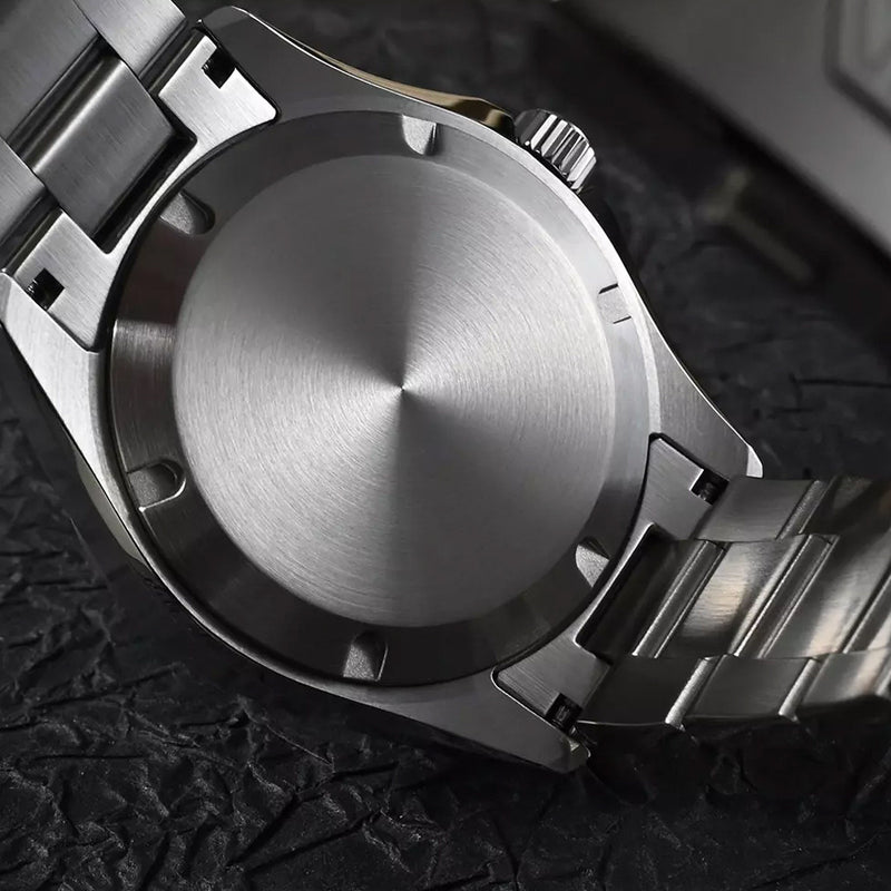 San Martin 39mm Automatic Watch with Red Desert Dial #SN0129-C