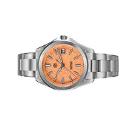 San Martin 39mm Automatic Watch with Salmon Sand Dial #SN0129-E