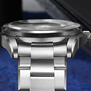 San Martin 39mm Automatic Watch with Salmon Sand Dial #SN0129-E