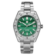 San Martin Automatic Dive Watch with Peacock Green Dial #SN0130-A