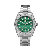 San Martin Automatic Dive Watch with Peacock Green Dial #SN0130-A