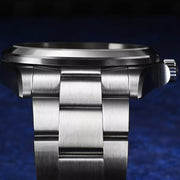 San Martin 39.5mm Automatic Sport Watch with White Turbine Dial #SN0132-A