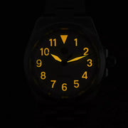San Martin 39.5mm Automatic Sport Watch with White Turbine Dial #SN0132-A