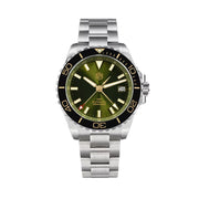 San Martin 39mm Automatic GMT Dive Watch with Green Dial #SN0136-A