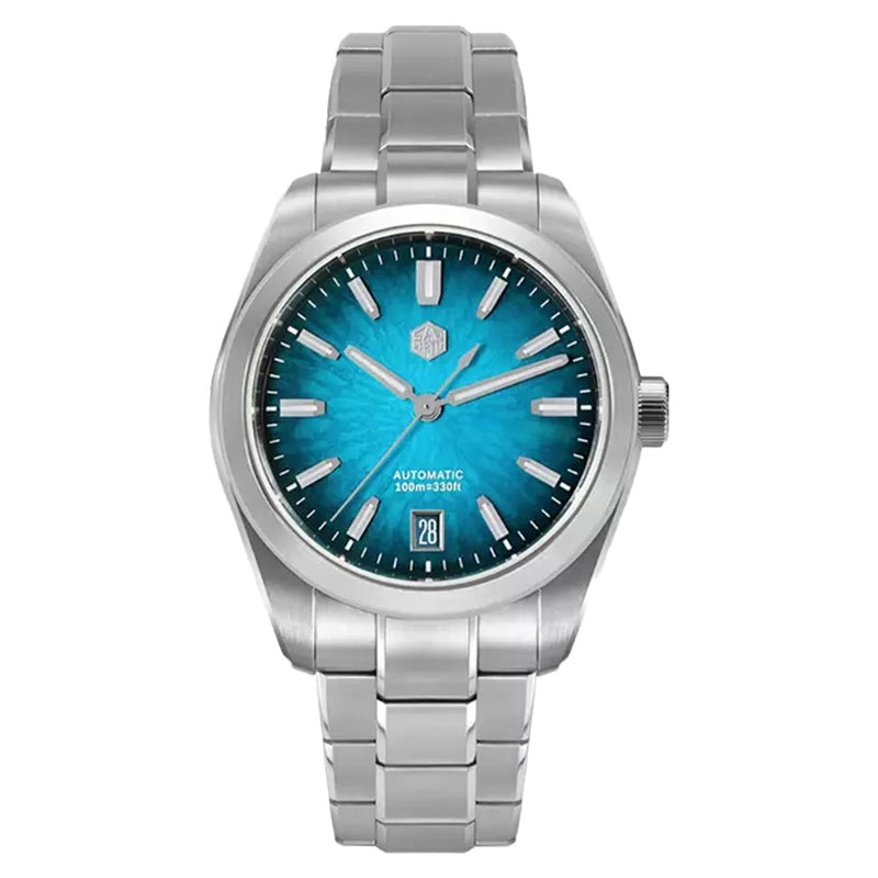 San Martin 36mm Dress Watch with Blue Degrading Dial #SN0144-A