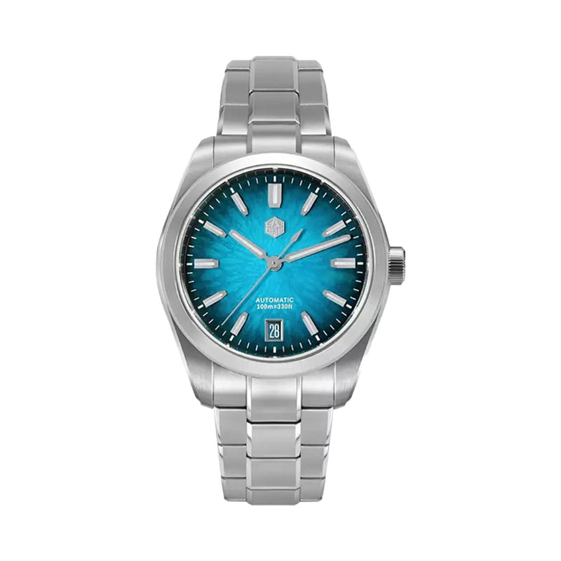 San Martin 36mm Dress Watch with Blue Degrading Dial #SN0144-A