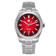 San Martin 42mm Dress Watch with Red Degrading Dial #SN0144-C